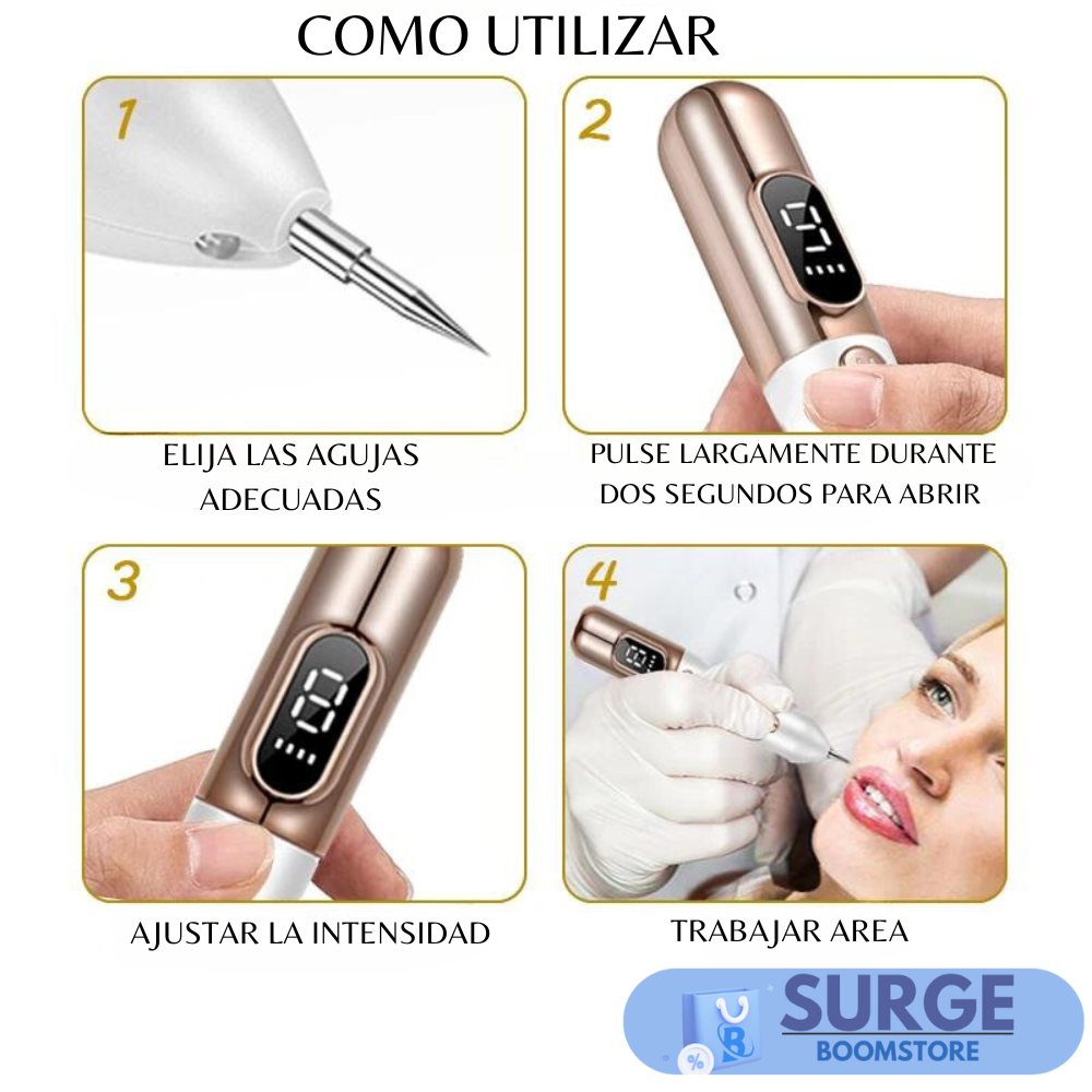 PLASMACLEAR PRO™-Lápiz Plasma Cauterizador Recargable