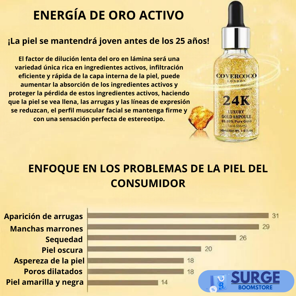 SERUM COVERCOCO 24K™ - SERUM 24K ANTIEDAD