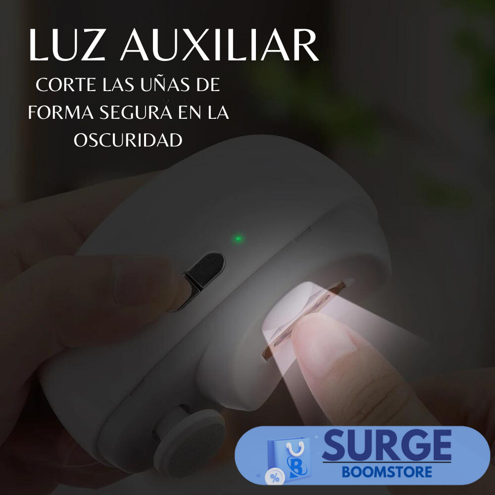 GLOWTRIM NAIL CLIPPER™-Cortaúñas Eléctrico Recargable