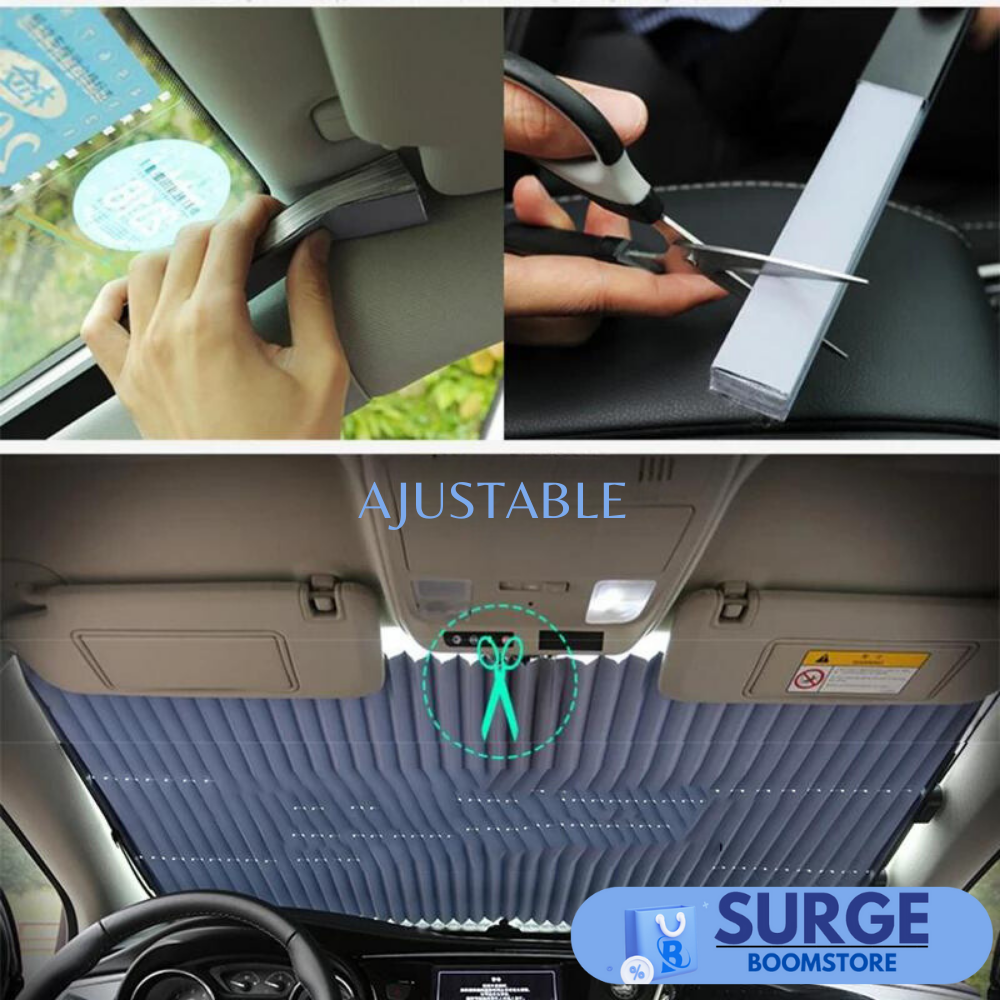 SUNBLOCKER SHADE™ - Parasol Retráctil para Coche